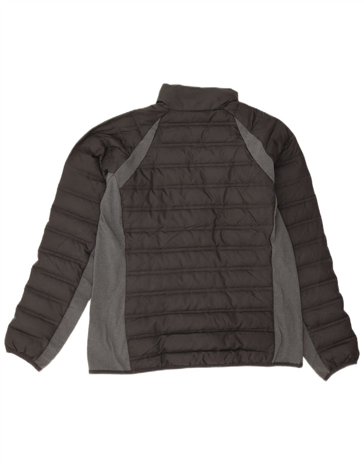 Columbia Mens Padded Jacket UK 40 Large Black Colourblock Polyester