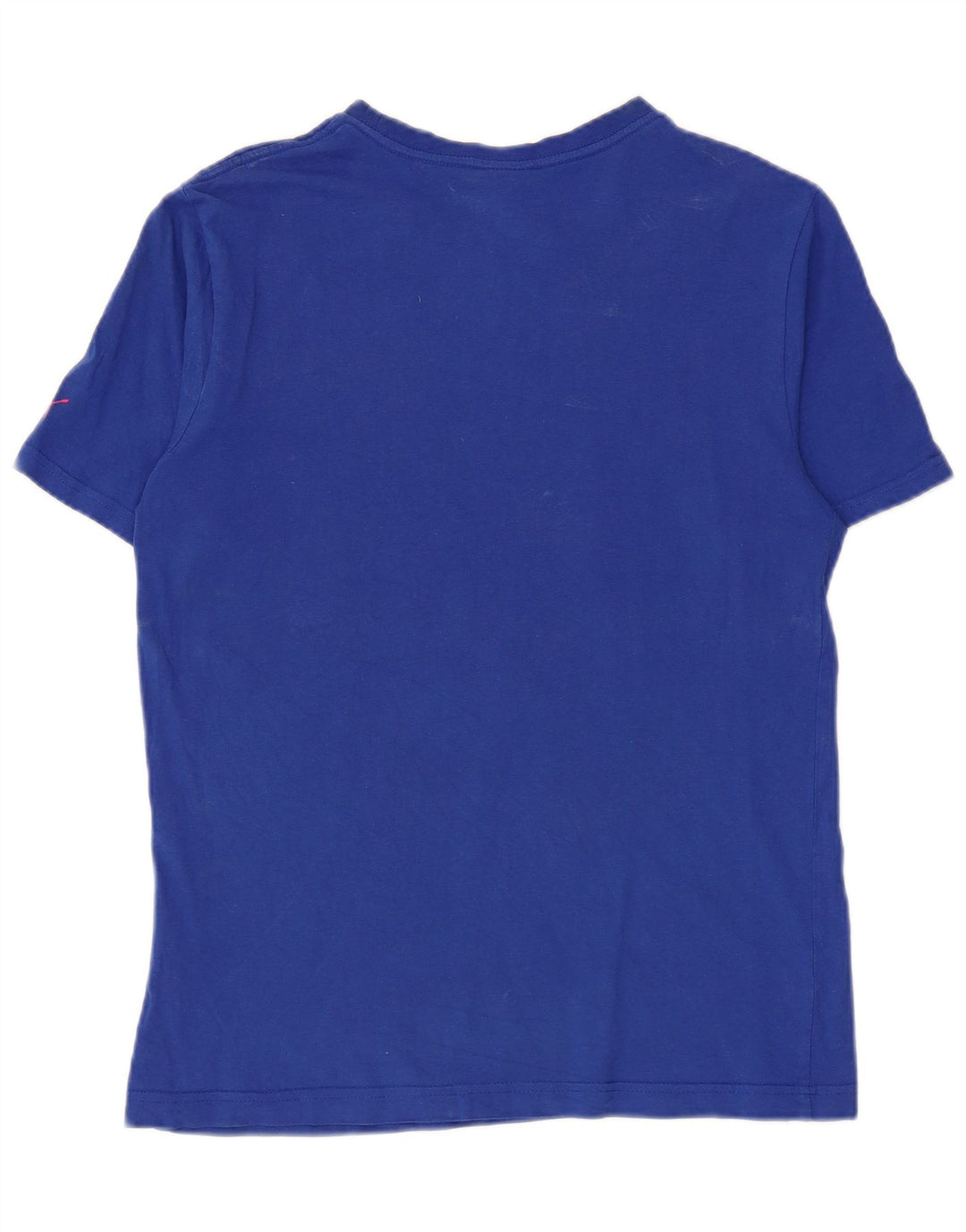 Puma Mens Graphic T-Shirt Top Small Blue Cotton