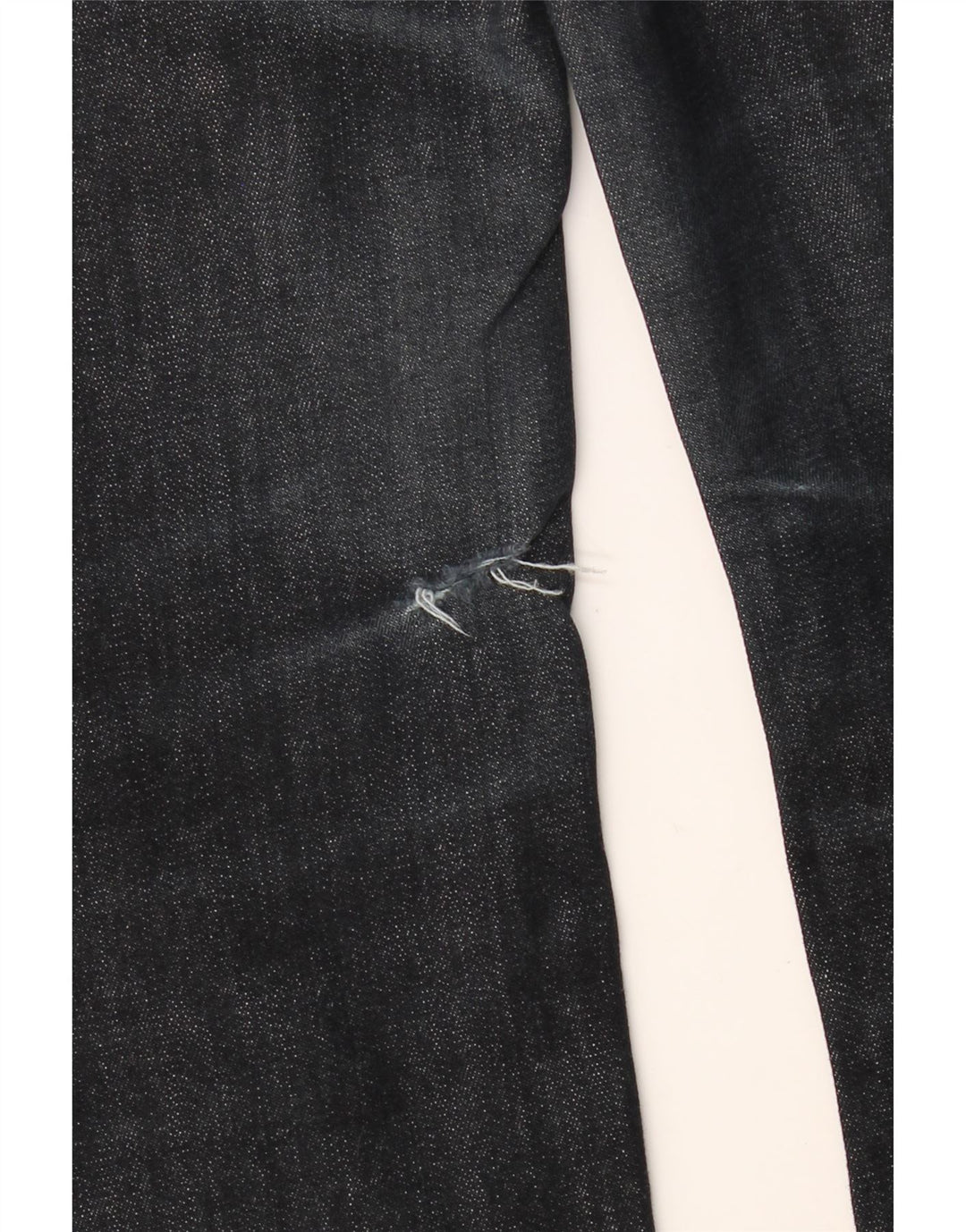 BENETTON Womens Straight Jeans W31 L30 Navy Blue Cotton