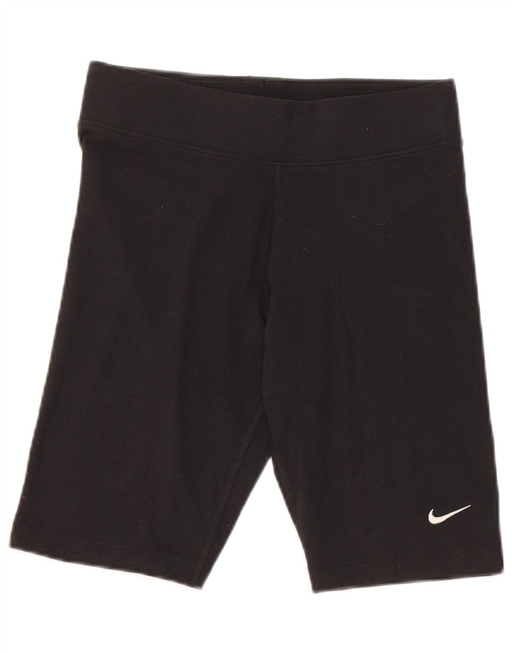 Nike Womens Sport Shorts UK 10 Small Black