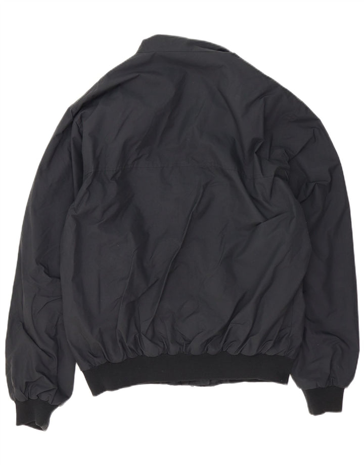 NORTH SAILS Mens Bomber Jacket UK 40 Large Black Polyamide