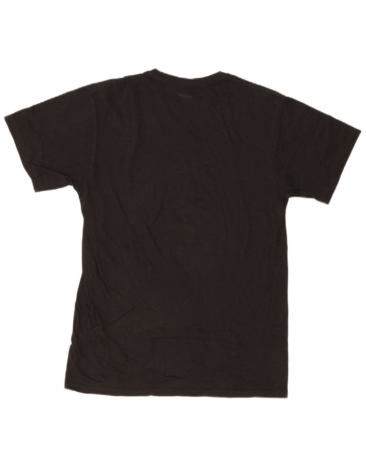 Hard Rock Cafe Mens Copenhagen Graphic T-Shirt Top Medium Black Cotton