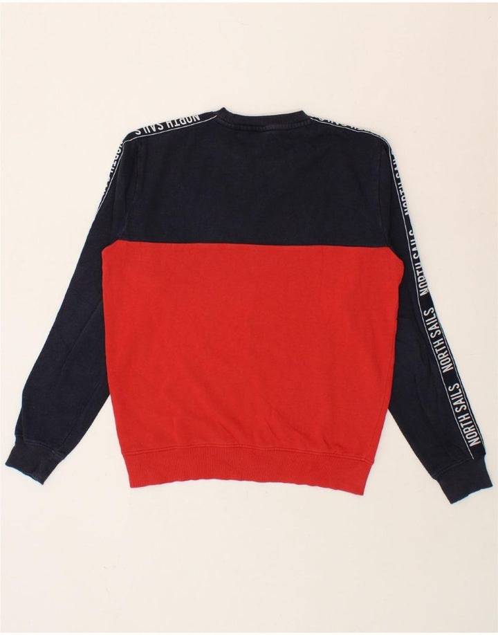 NORTH SAILS Boys Graphic Sweatshirt Jumper 13-14 Years  Navy Blue Vintage North Sails and Second-Hand North Sails from Messina Hembry 