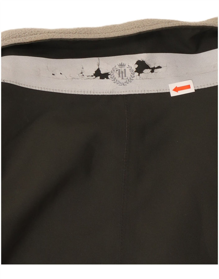 HENRI LLOYD Mens Windbreaker Jacket UK 44 2XL Khaki Polyester