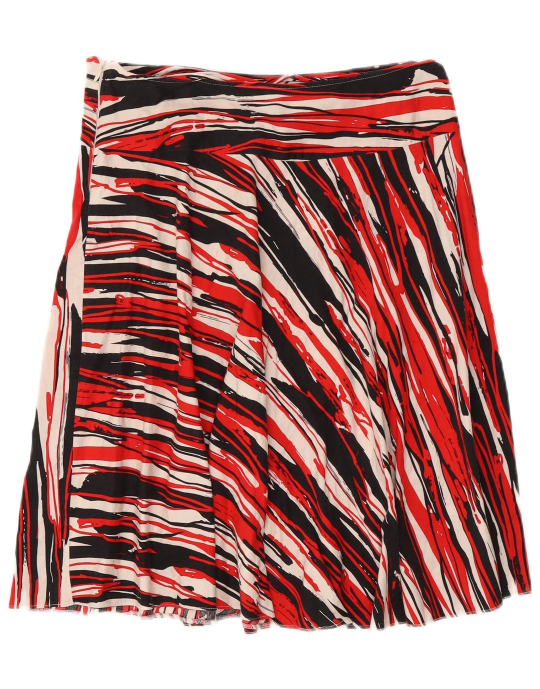 Vintage Womens A-Line Skirt W32 Large Multicoloured Striped