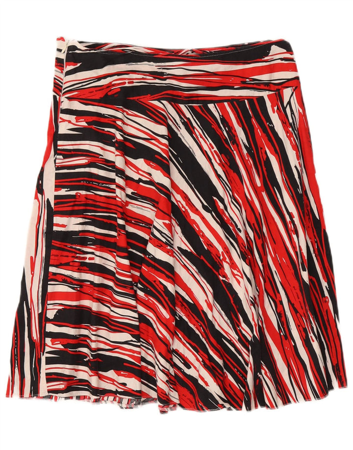 Vintage Womens A-Line Skirt W32 Large Multicoloured Striped