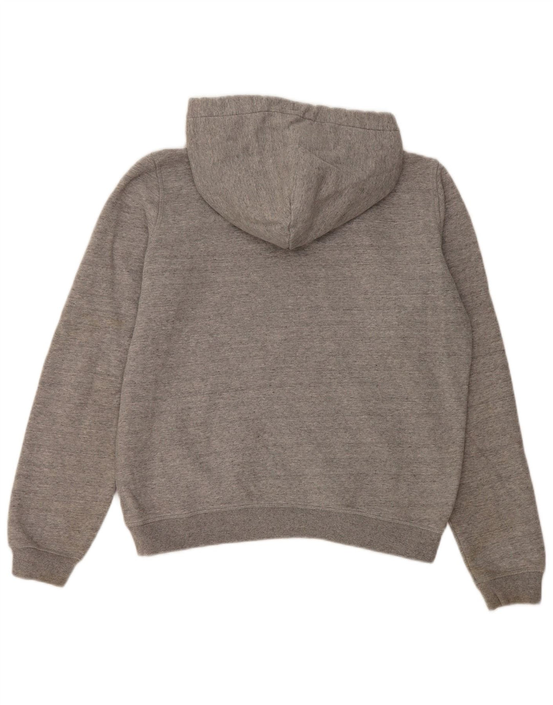 JACK WILLS Womens Oversized Hoodie Jumper UK 10 Small Grey Cotton