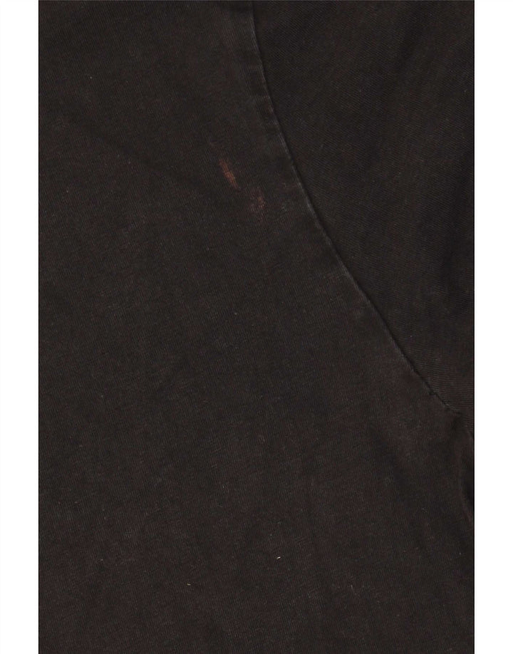 Nike Mens T-Shirt Top Large Black Cotton