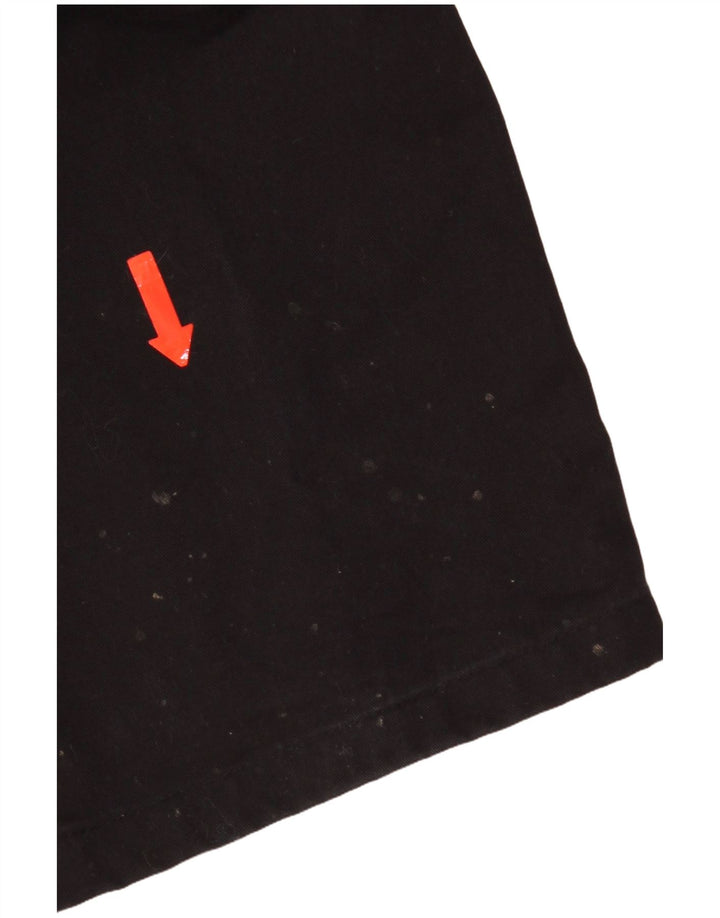 Levi's Mens Straight Chino Trousers W32 L27 Black Cotton