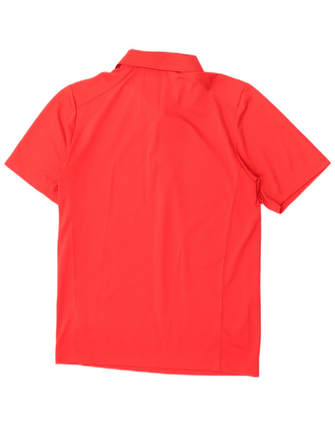 Nike Mens Dri Fit Polo Shirt Small Red Polyester