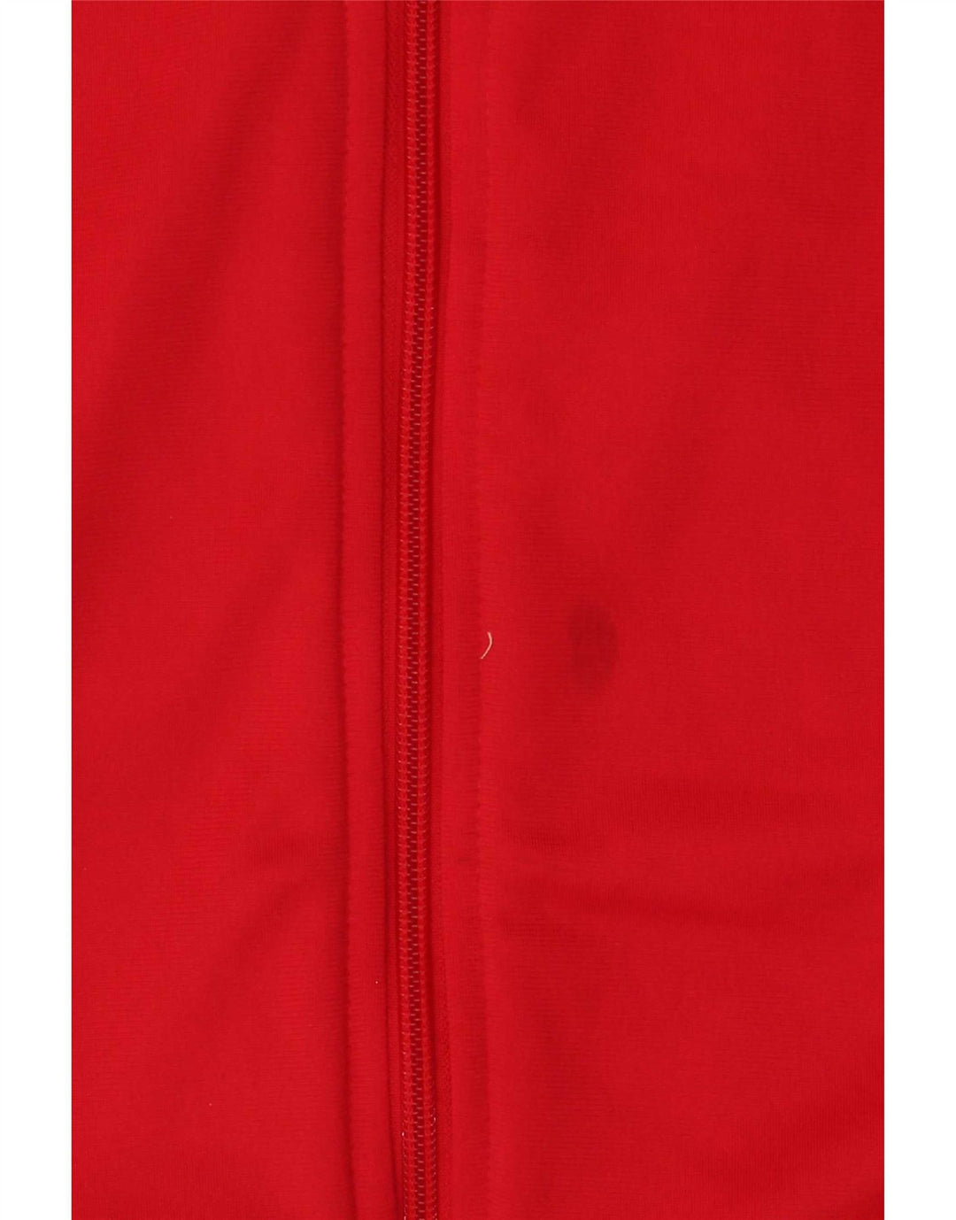Adidas Womens Tracksuit Top Jacket UK 12/14 Medium Red Polyester
