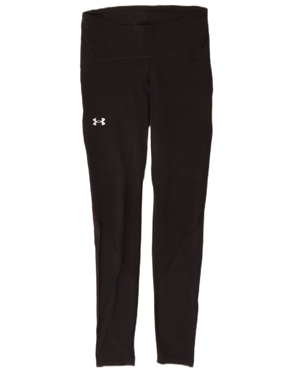 Nike Womens Heat Gear Leggings UK 12 Medium  Black