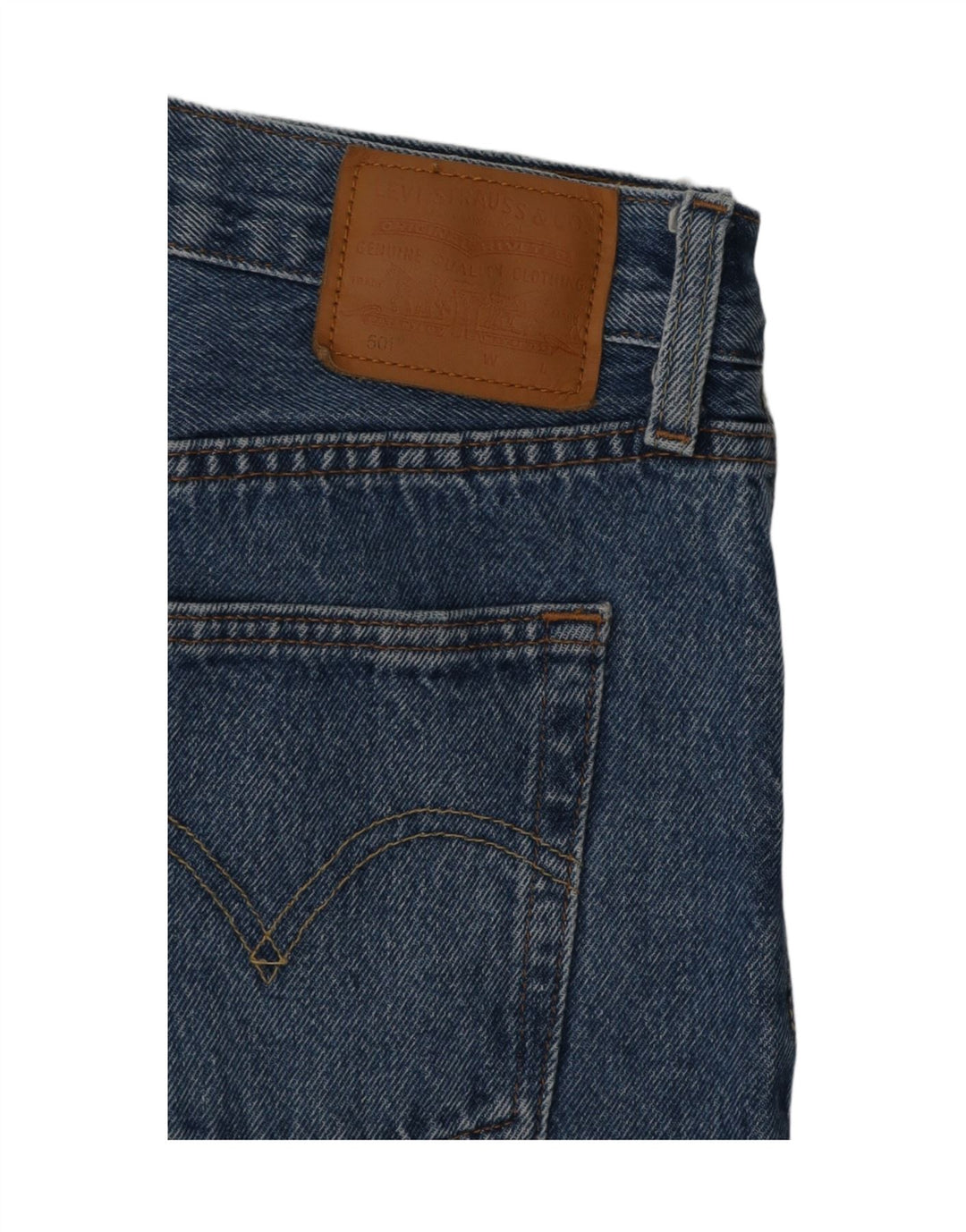 Levi's Mens 501 Straight Jeans W30 L30 Blue