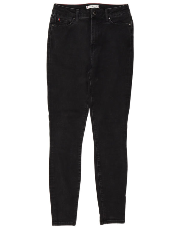 Tommy Hilfiger Womens Harlem Ultra Skinny Jeans W28 L28 Grey Cotton