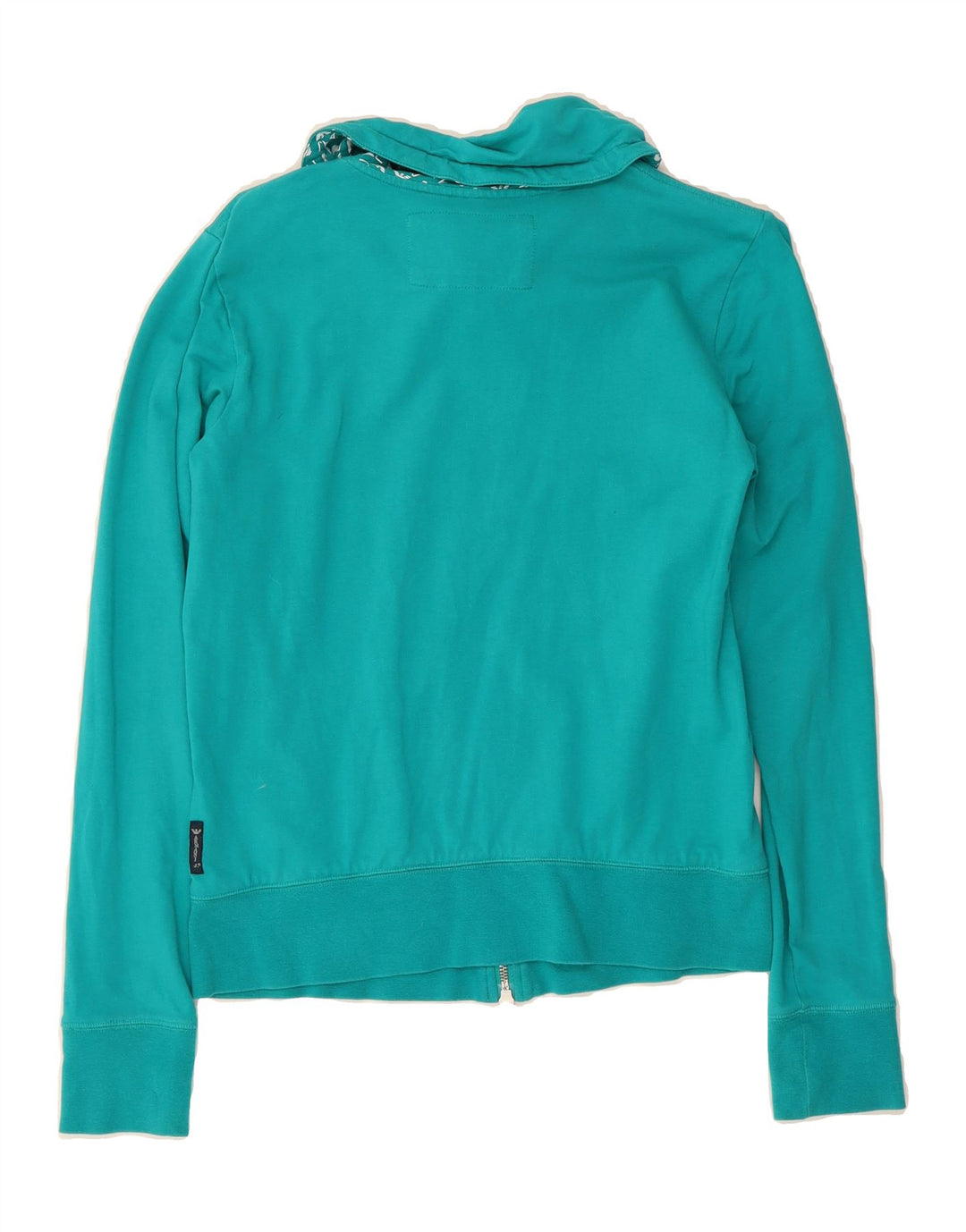 ARMANI JEANS Womens Tracksuit Top Jacket UK 12 Medium Blue Cotton Vintage Armani Jeans and Second-Hand Armani Jeans from Messina Hembry 