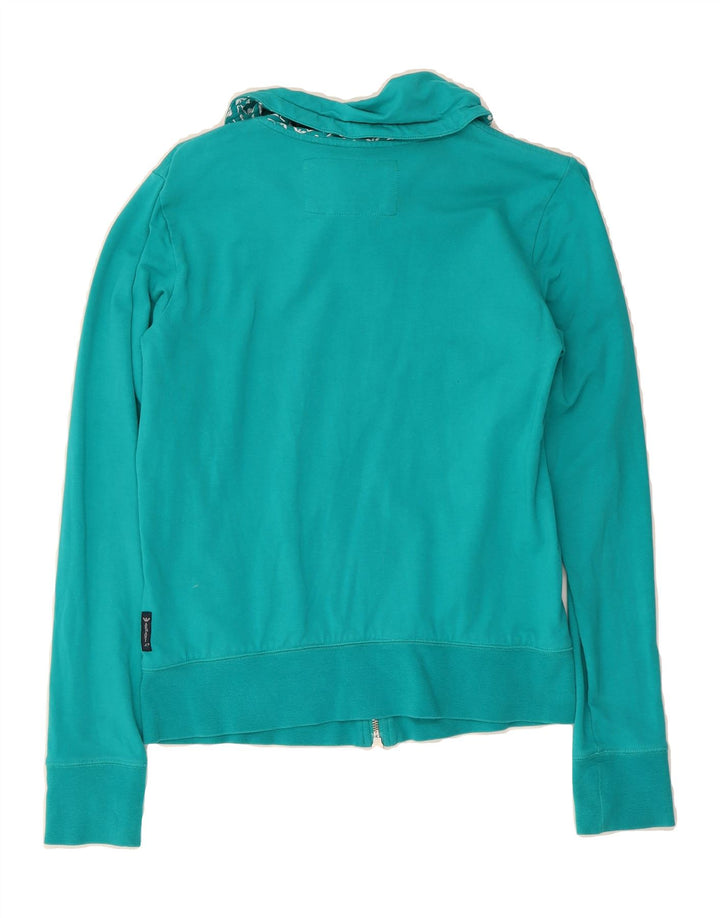 ARMANI JEANS Womens Tracksuit Top Jacket UK 12 Medium Blue Cotton Vintage Armani Jeans and Second-Hand Armani Jeans from Messina Hembry 