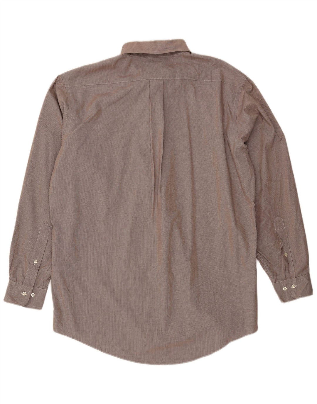 BROOKS BROTHERS Mens Shirt Size 16 1/2 Large Brown Houndstooth