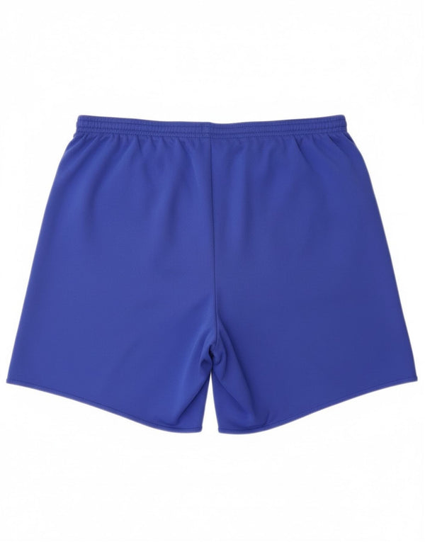 Adidas Mens Climalite Sport Shorts Large Blue Polyester