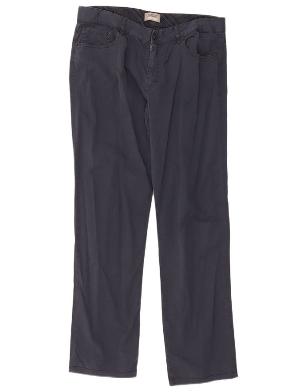Missoni Mens Straight Casual Trousers W36 L30 Navy Blue