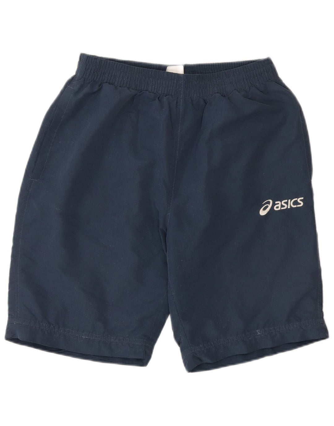 ASICS Mens Sport Shorts Medium  Navy Blue Polyester