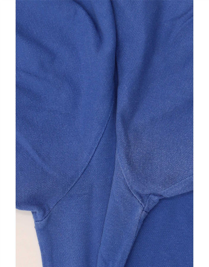Kappa Mens Polo Shirt Medium Blue Striped