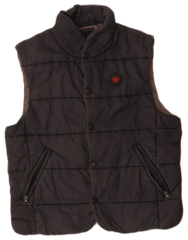 Murphy & Nye Mens Padded Gilet UK 40 Large Black Polyester