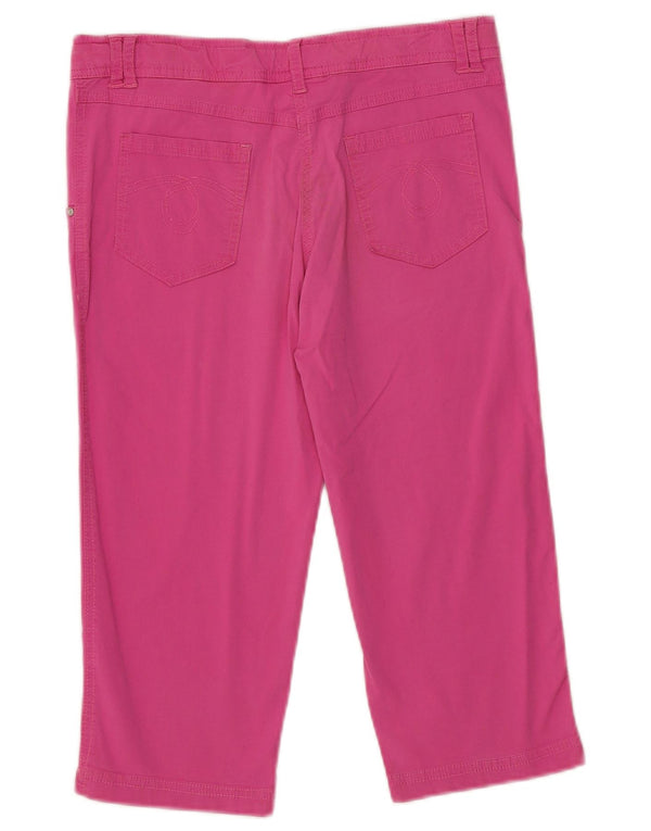 Champion Girls Capri Trousers 13-14 Years XL W28 L16 Pink