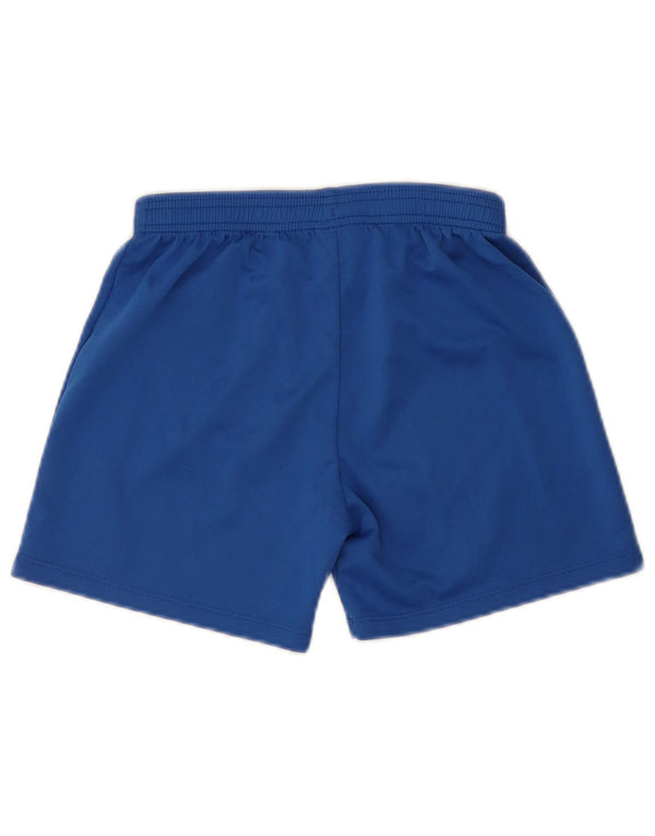 UMBRO Boys Sport Shorts 8-9 Years Small Blue Polyester