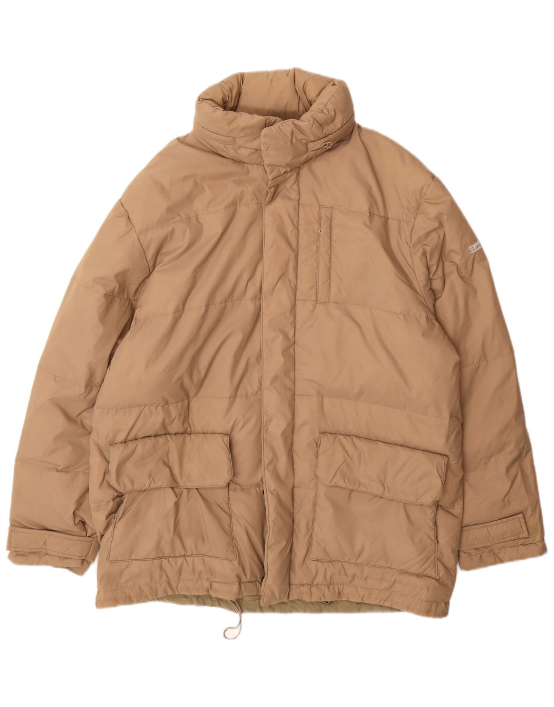 Invicta Mens Padded Coat UK 38 Medium Beige Polyamide