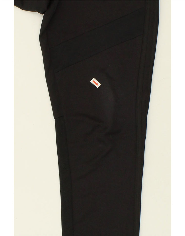 ADIDAS Mens Graphic Tracksuit Trousers Small Black Polyester Vintage Adidas and Second-Hand Adidas from Messina Hembry 