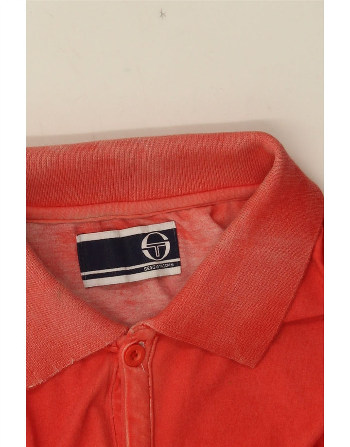 SERGIO TACCHINI Mens Polo Shirt Small Red