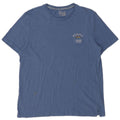 Fat Face Mens Graphic T-Shirt Top Large Blue Cotton