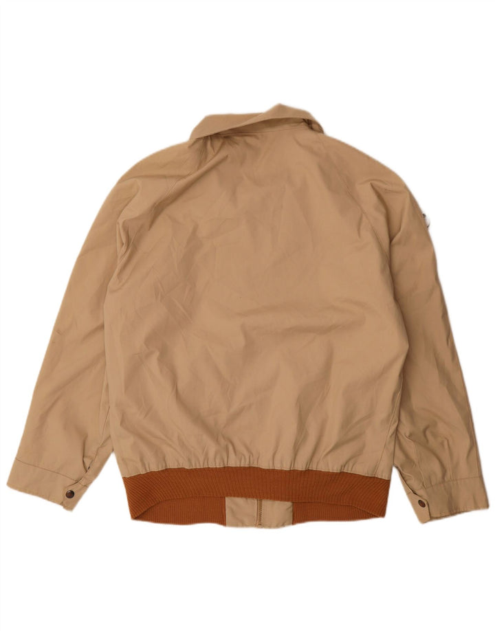 Galliano Mens Bomber Jacket UK 38 Medium Beige