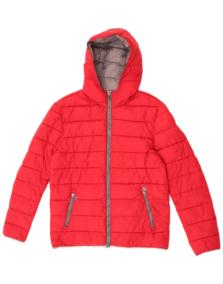 Colmar Boys Hooded Padded Jacket 15-16 Years 2XL Red Polyester