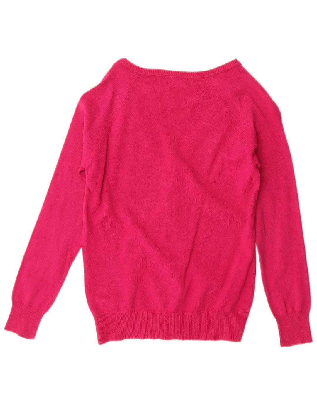 Zara Womens Cardigan Sweater UK 12 Medium Pink