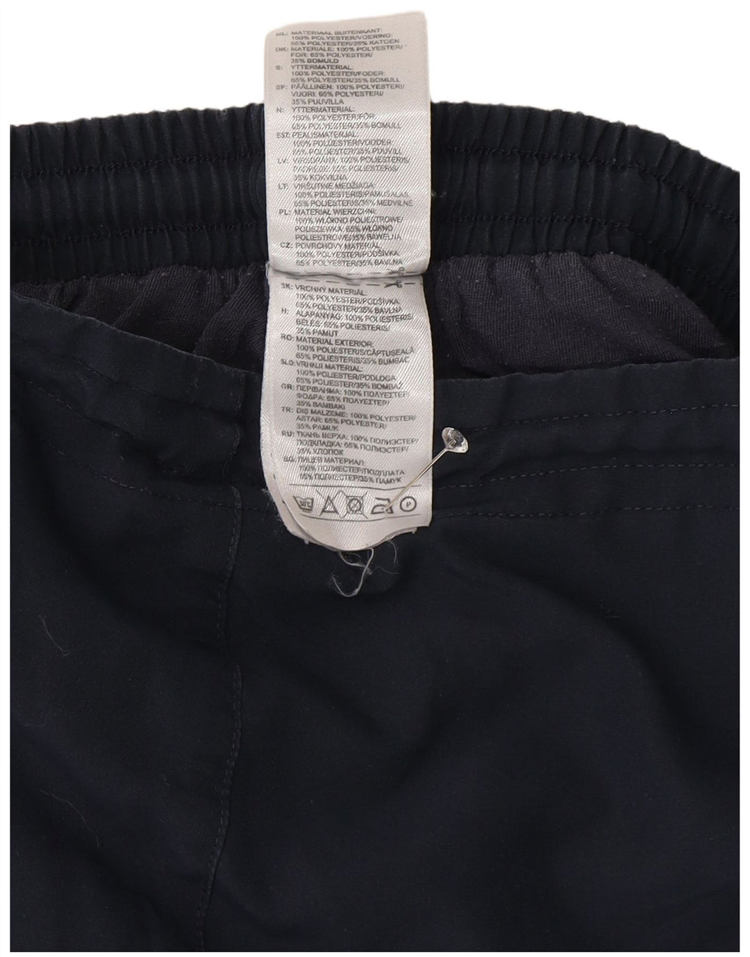 Adidas Mens Sport Shorts XS Navy Blue Polyester