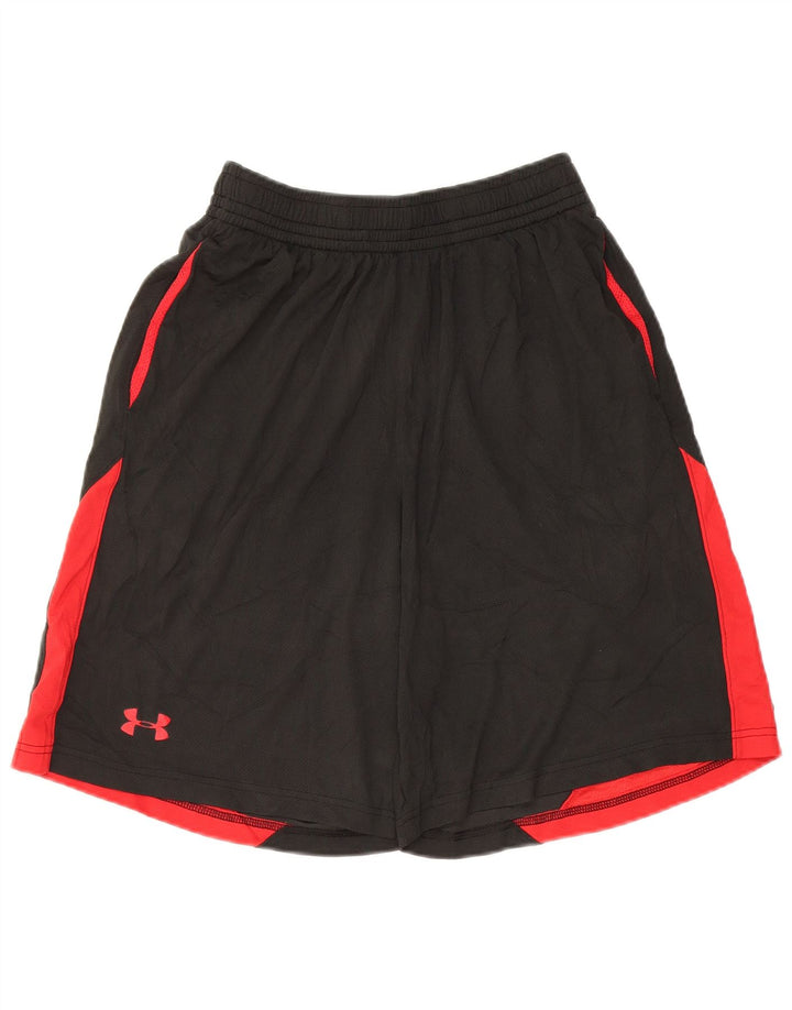 UNDER ARMOUR Mens Heat Gear Sport Shorts Medium  Black Colourblock