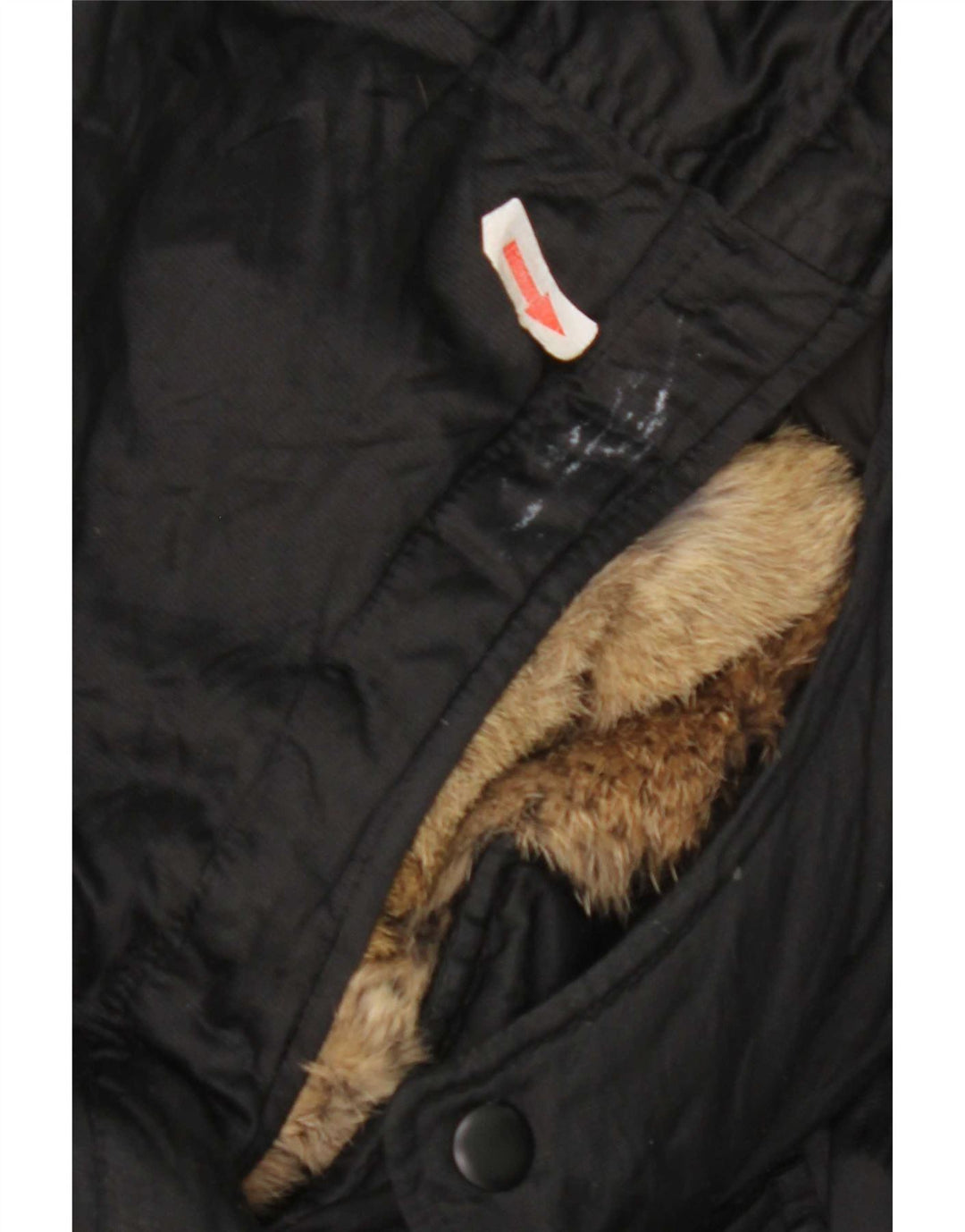 Pal Zileri Womens Hooded Padded Jacket IT 50 XL Black Polyester