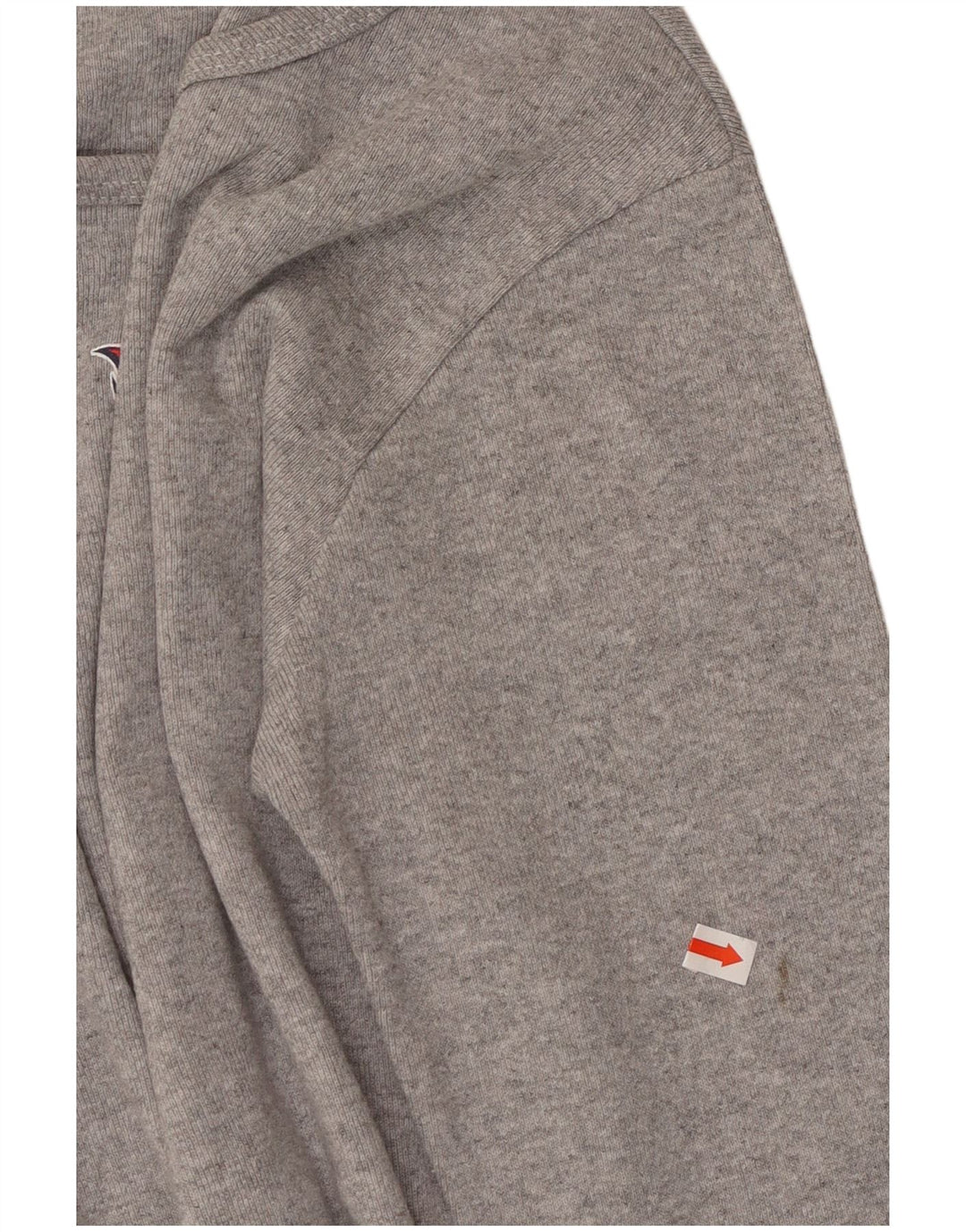 PUMA Girls Tennessee Titans Crop Top Long Sleeve 11-12 Years Medium Grey