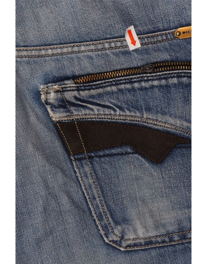 DIESEL Mens Slim Jeans W32 L32 Blue Cotton