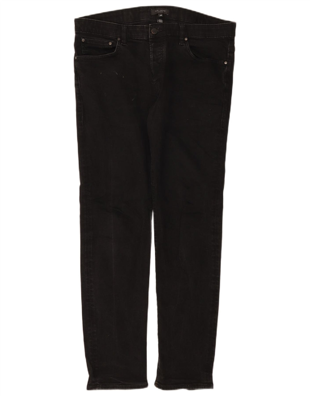 Ted Baker Mens Slim Jeans W34 L30 Black Polyester