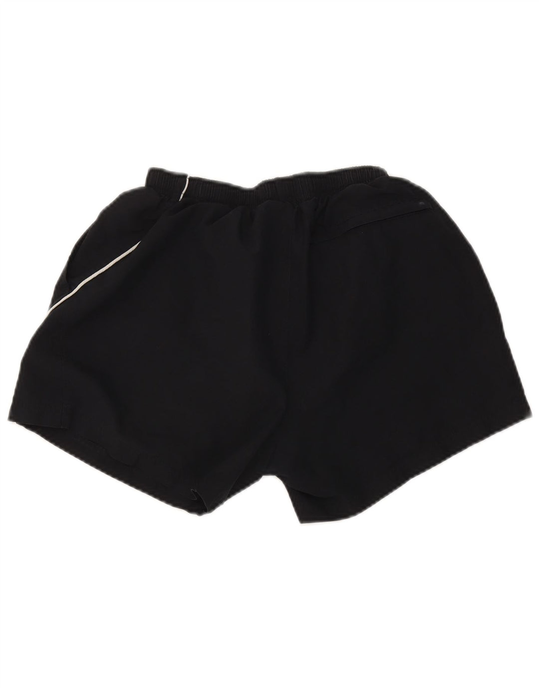 Nike Womens Sport Shorts UK 12 Medium Black Polyester