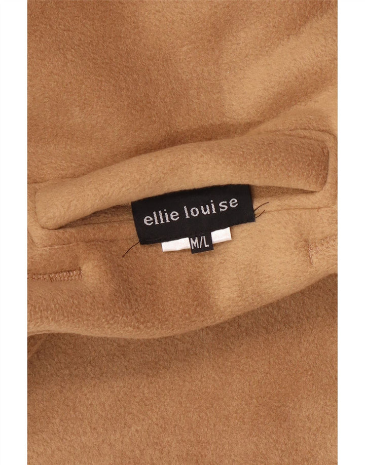 Vintage Mens Fleece Reversible Gilet UK 38 Medium Beige Polyester