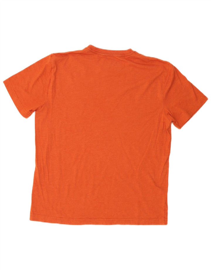 Tommy Hilfiger Mens T-Shirt Top Medium Orange