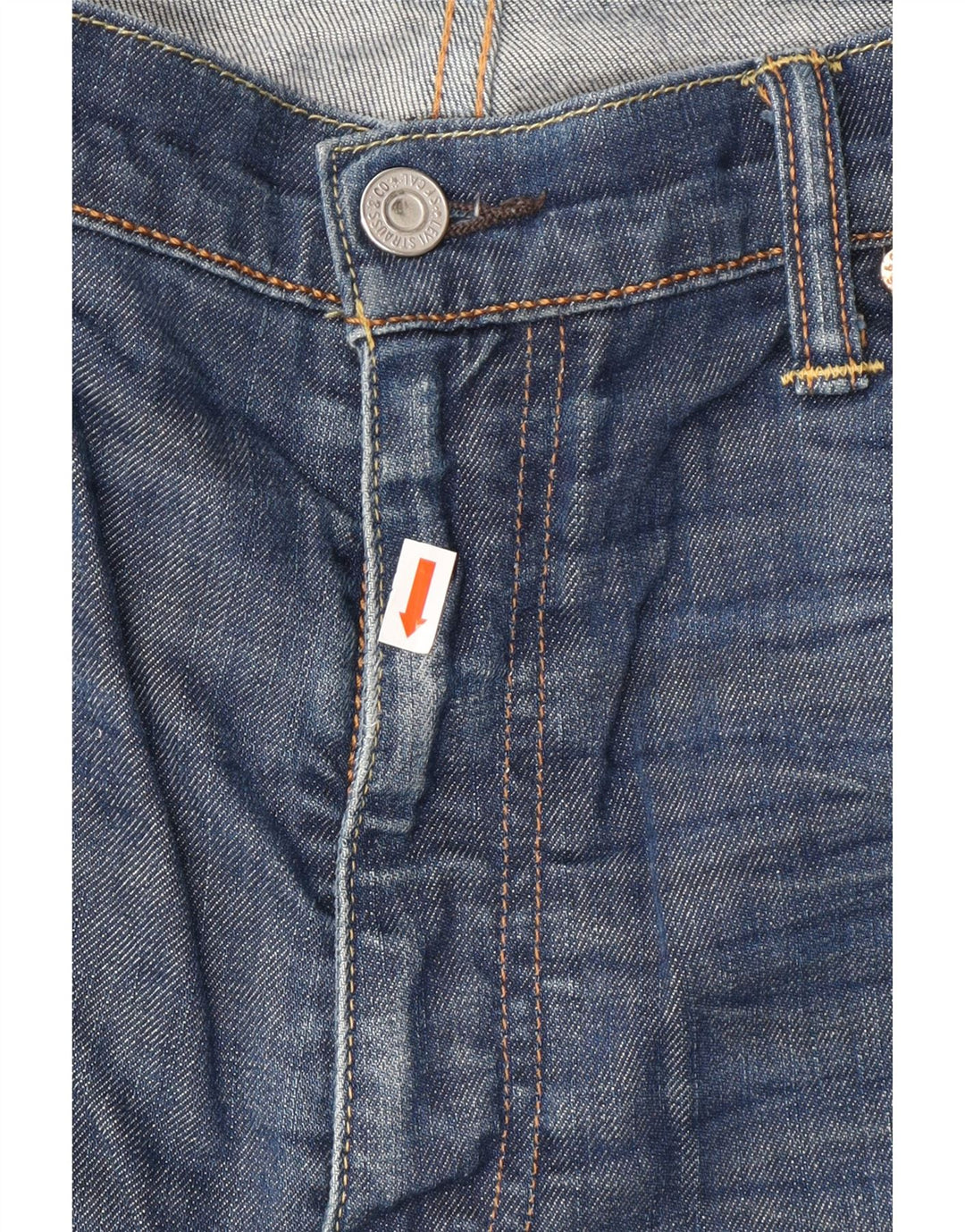 LEVI'S Mens 508 Tapered Jeans W38 L32 Blue Cotton