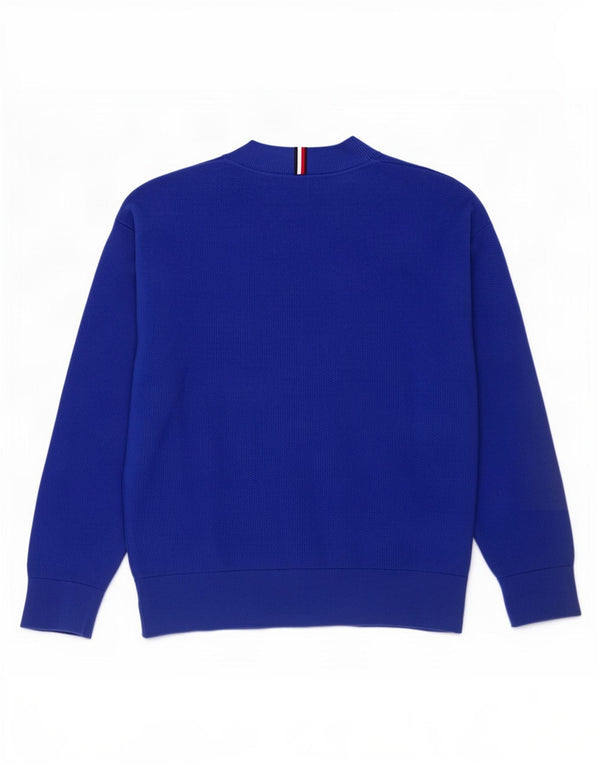 Tommy Hilfiger Boys Graphic Sweatshirt Jumper 11-12 Years Blue Cotton