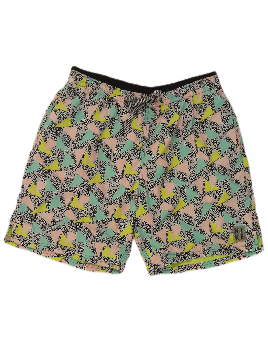 Nike Mens Sport Shorts Medium  Multicoloured Geometric Polyester