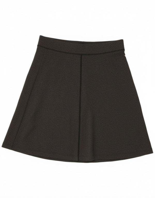 Eddie Bauer Womens A-Line Skirt Medium W30 Grey Polyester