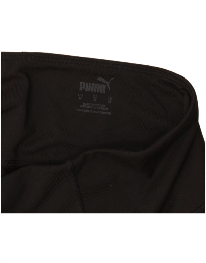 Puma Womens Crop Leggings UK 12 Medium Black