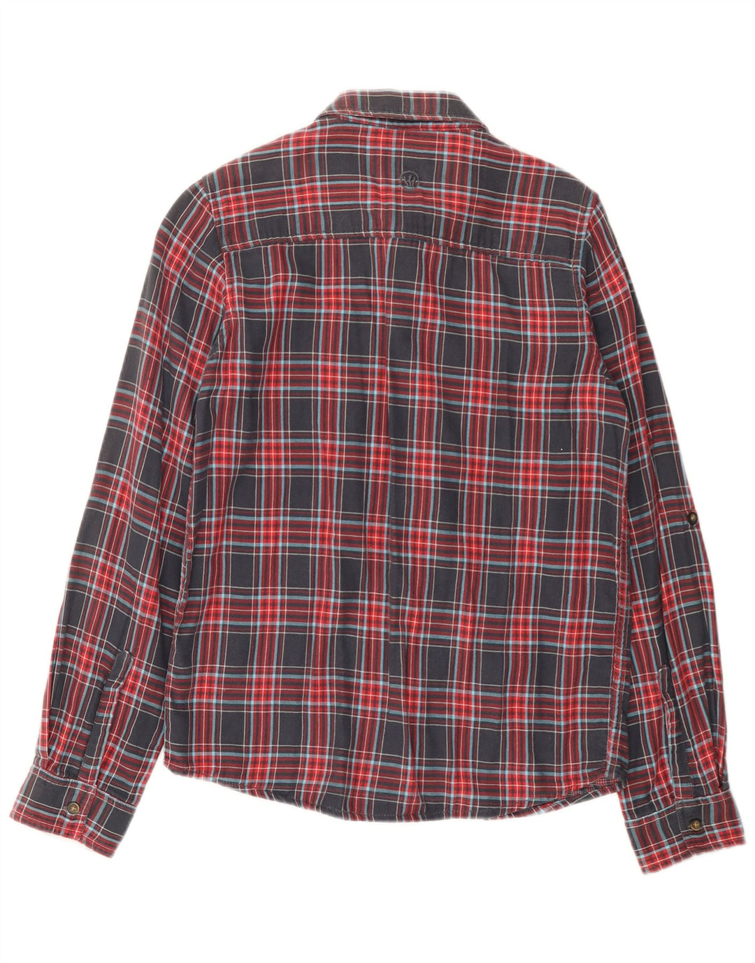 FAT FACE Boys Flannel Shirt 12-13 Years Red Plaid